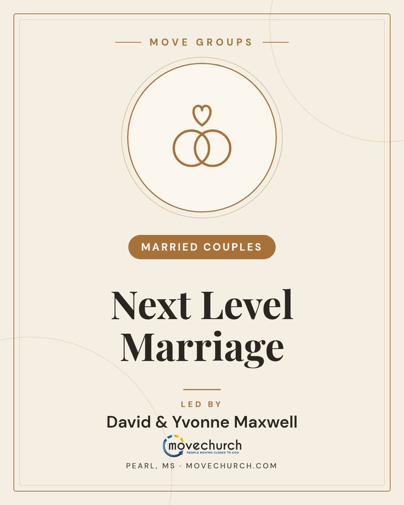 Next Level Marriage - Married Couples, led by David & Yvonne Maxwell