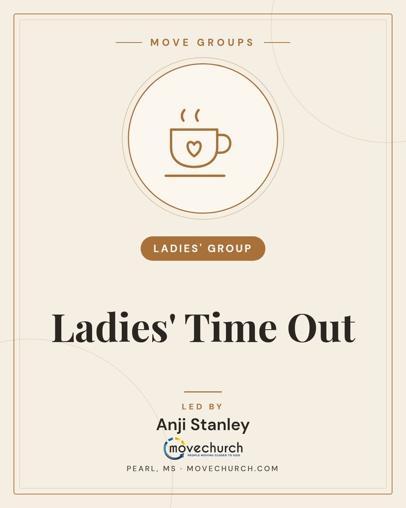 Ladies' Time Out - Ladies' Group, led by Anji Stanley