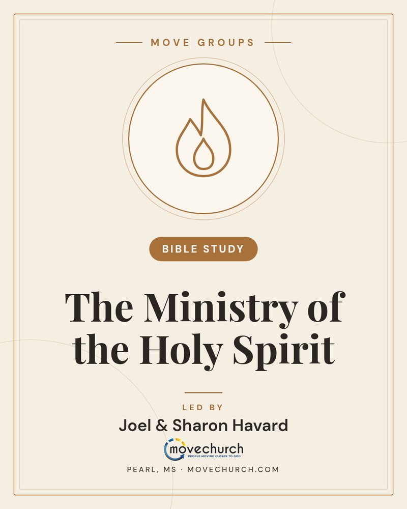 The Ministry of the Holy Spirit - Bible Study, led by Joel & Sharon Havard